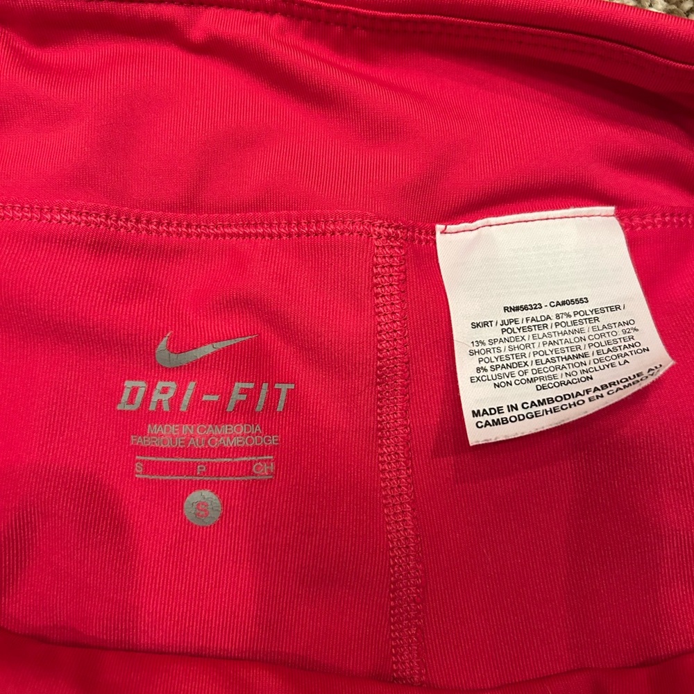 Nike Pink Tennis Skirt - Picture 3 of 5